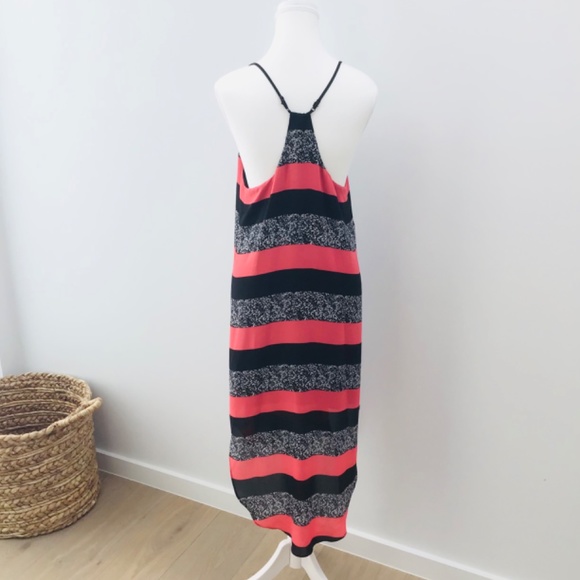 EIGHT SIXTY size 8-10 dress with spaghetti straps, black, pink and white - Picture 11 of 11